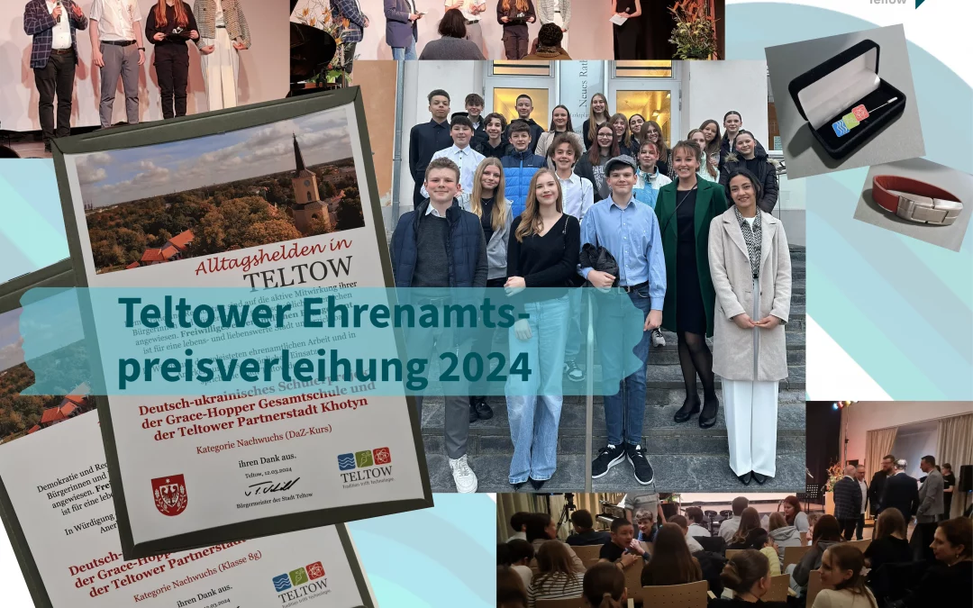 GHG gewinnt Ehrenamtspreis der Stadt Teltow