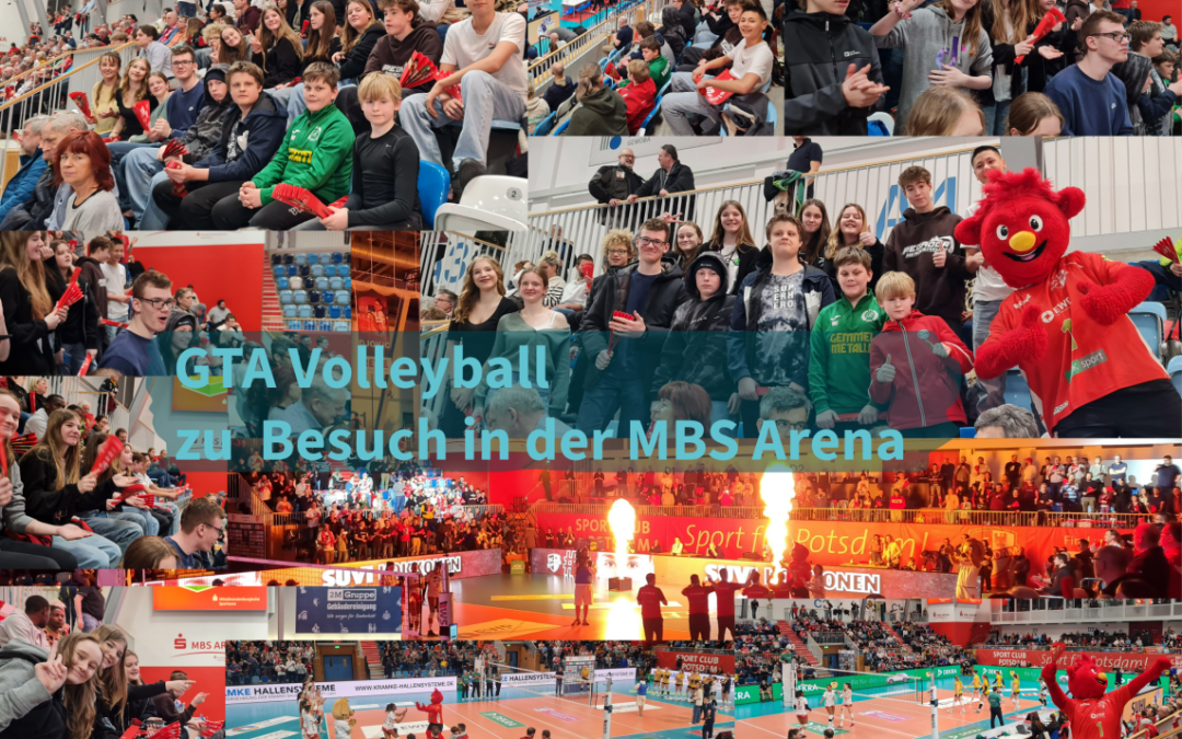 Der Ganztag Volleyball besucht den SC Potsdam
