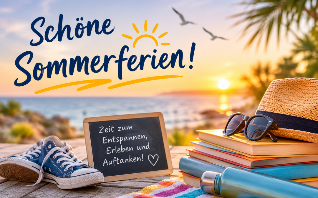 Wir wünschen großartige Sommerferien