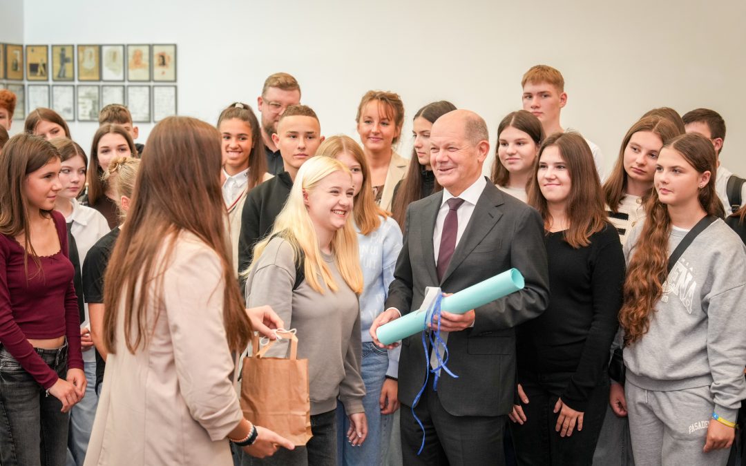 Internationale Begegnung: Gastschüler aus Kothyn besuchen die Grace-Hopper-Gesamtschule
