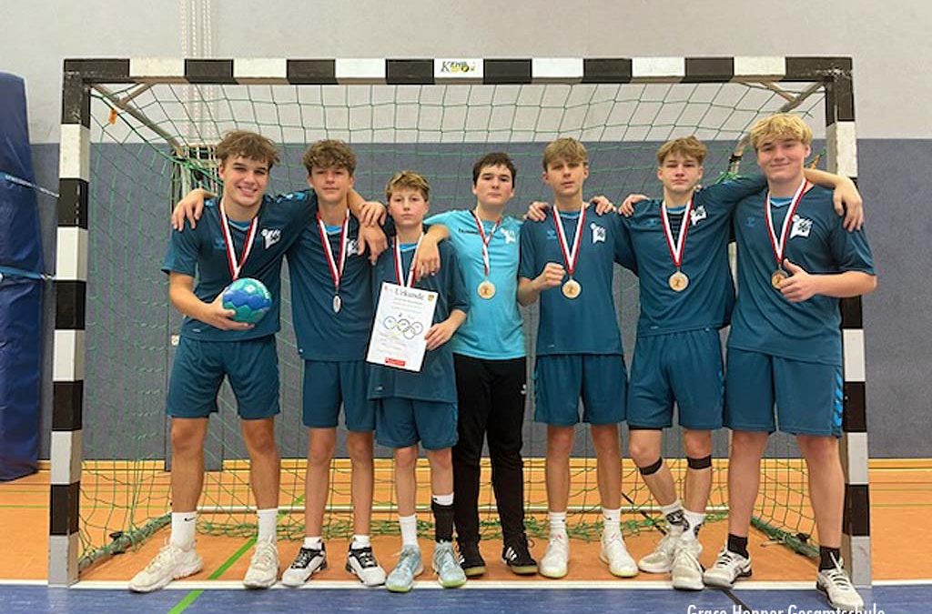 Silbermedaillen im Handball