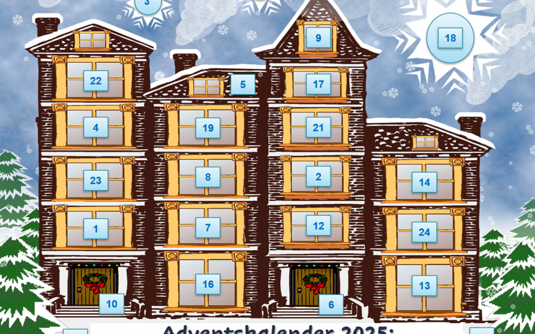Mini-Saga Adventskalender der Klasse 8a