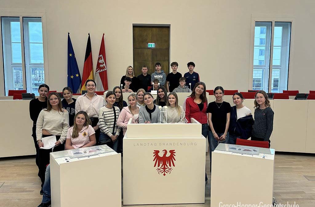 Besuch des Landtages