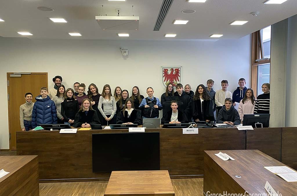 Besuch des Landgerichts Potsdams