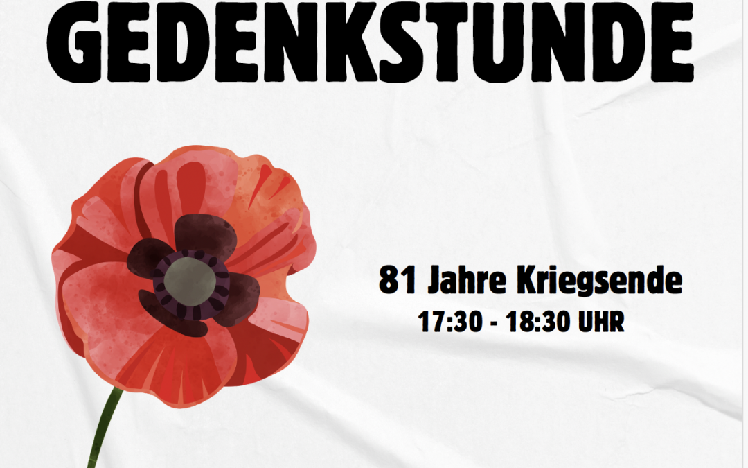 Einladung zur feierlichen Gedenkstunde am 08.05.2026