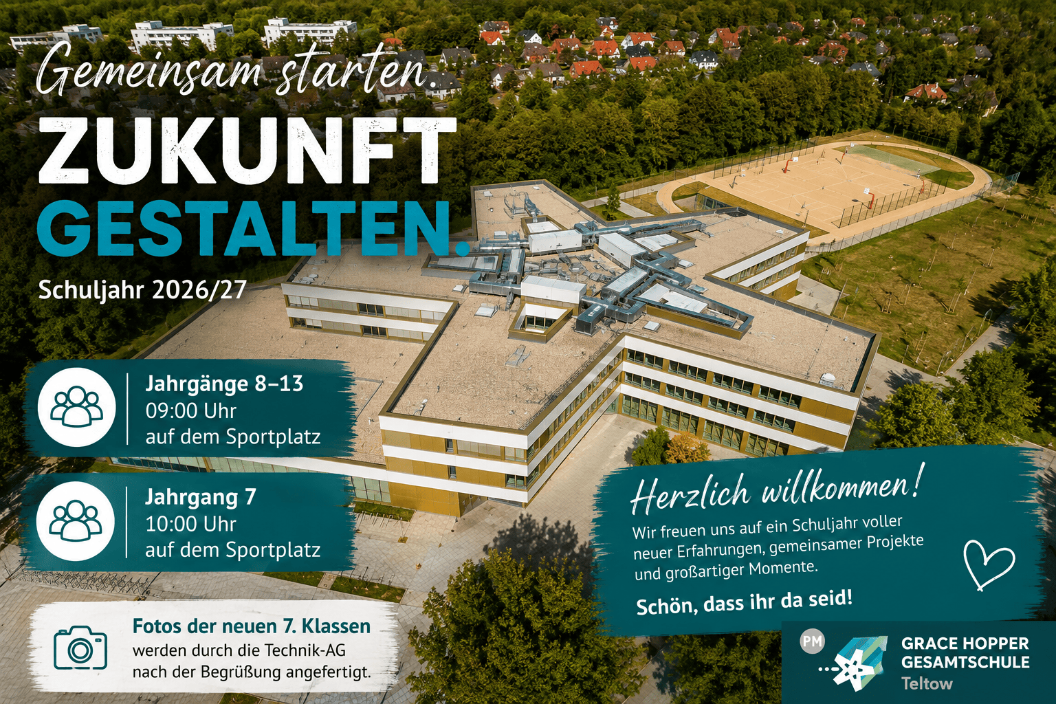 Informationen zum Schuljahresstart am 24.08.2026