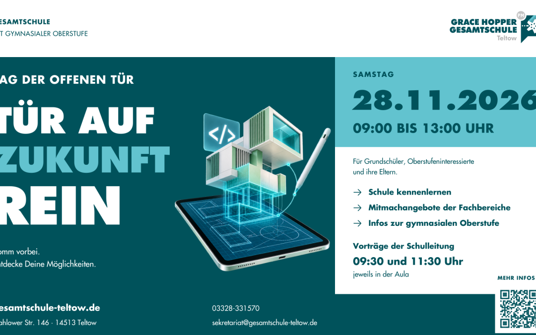 Einladung zum Tag der offenen Tür