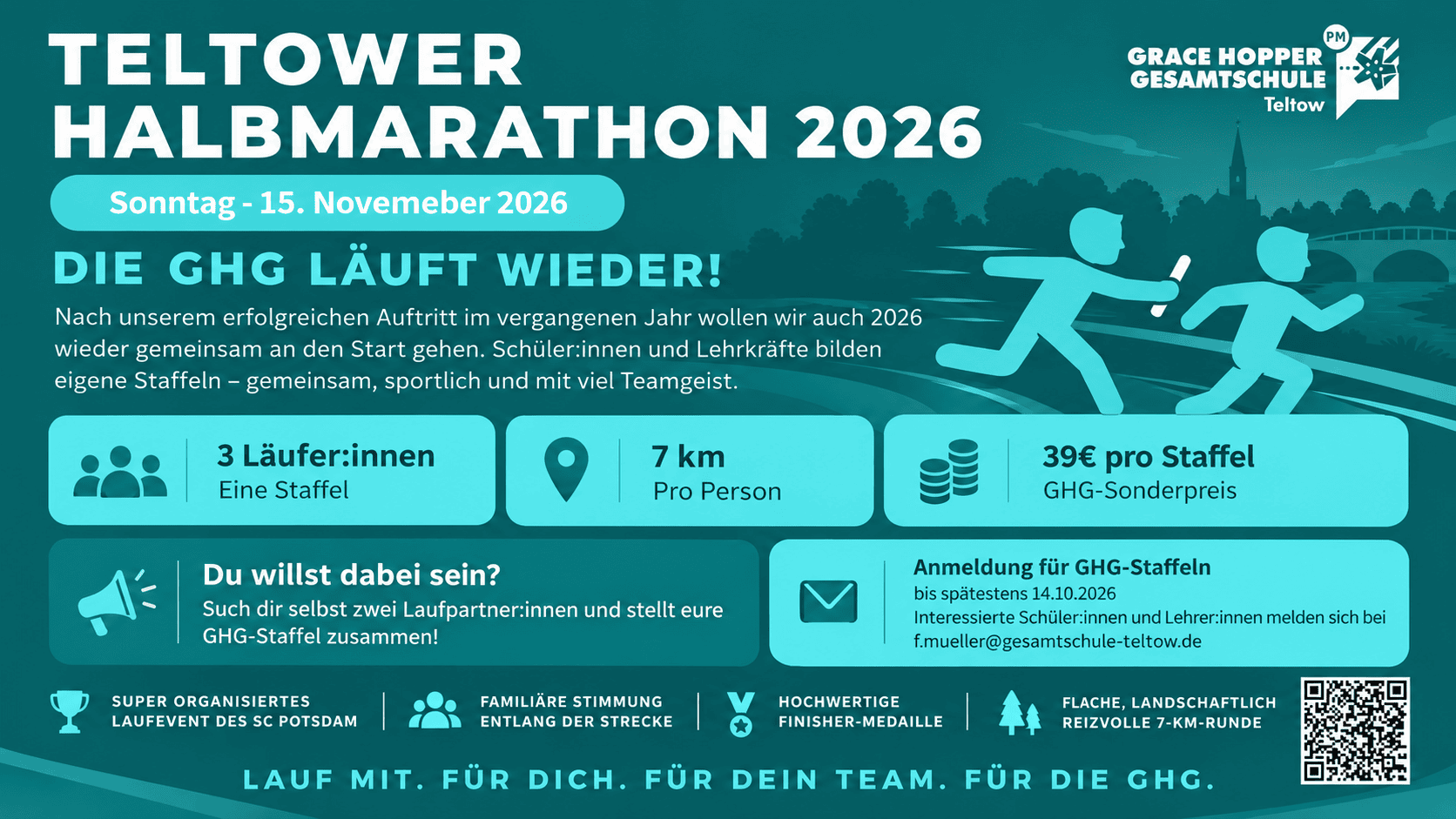 Wir laufen immer weiter!